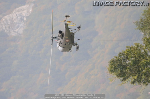2009-10-08 Meiringen 479 Aerospatiale Alouette III